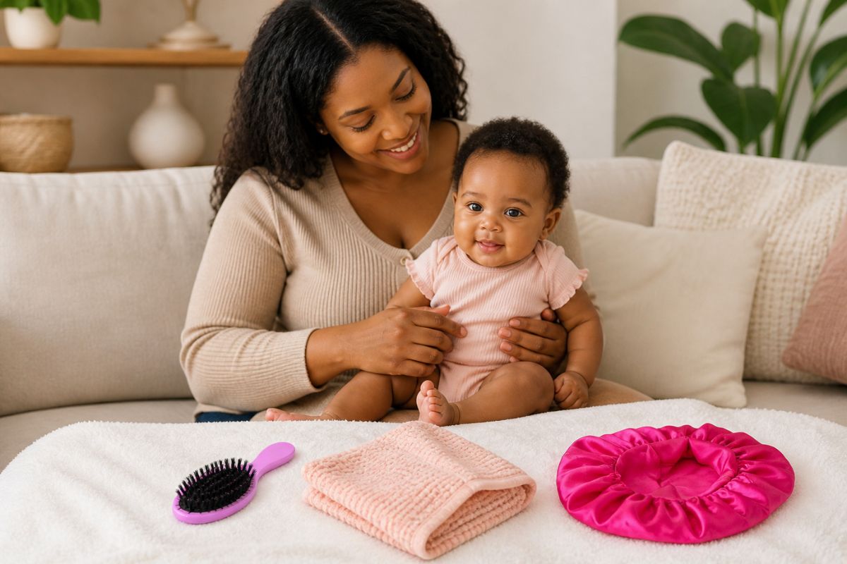 Accessoires cheveux bébé fille : les essentiels 0-3 ans