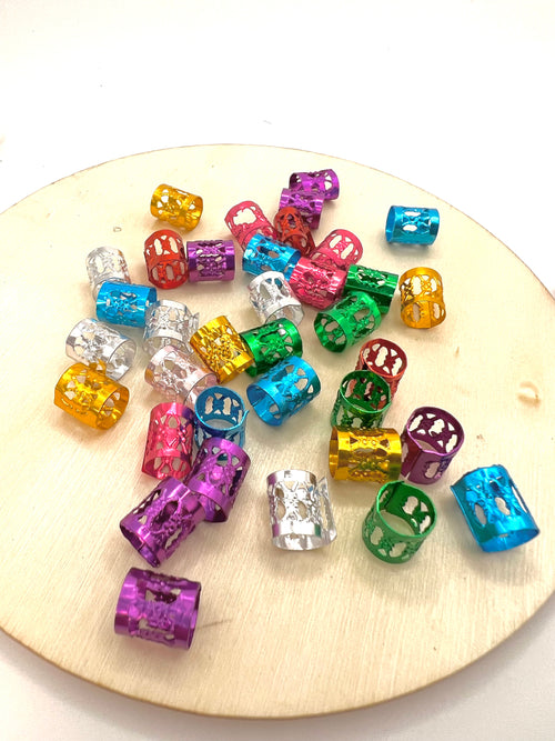 60 HAIR RING COULEURS VIBRANTES