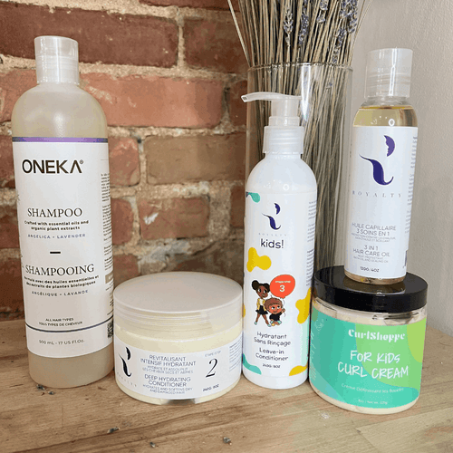 Cheveux crépus box Soins capillaires Enfant