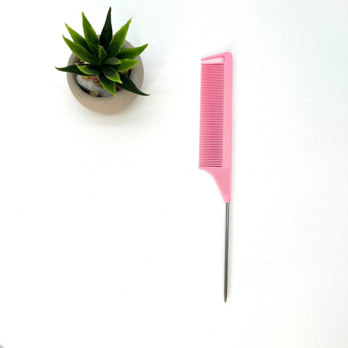 PEIGNE FIN DE TRACAGE - Rose