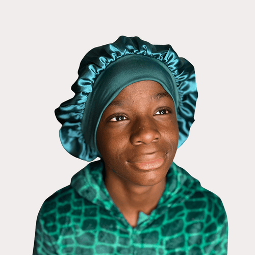 BONNET EN SATIN GARCON- Serenity Night