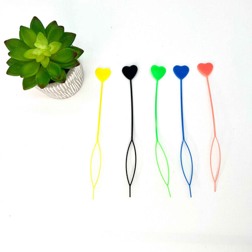 Enfile-perles 20 cm pour cheveux texturés