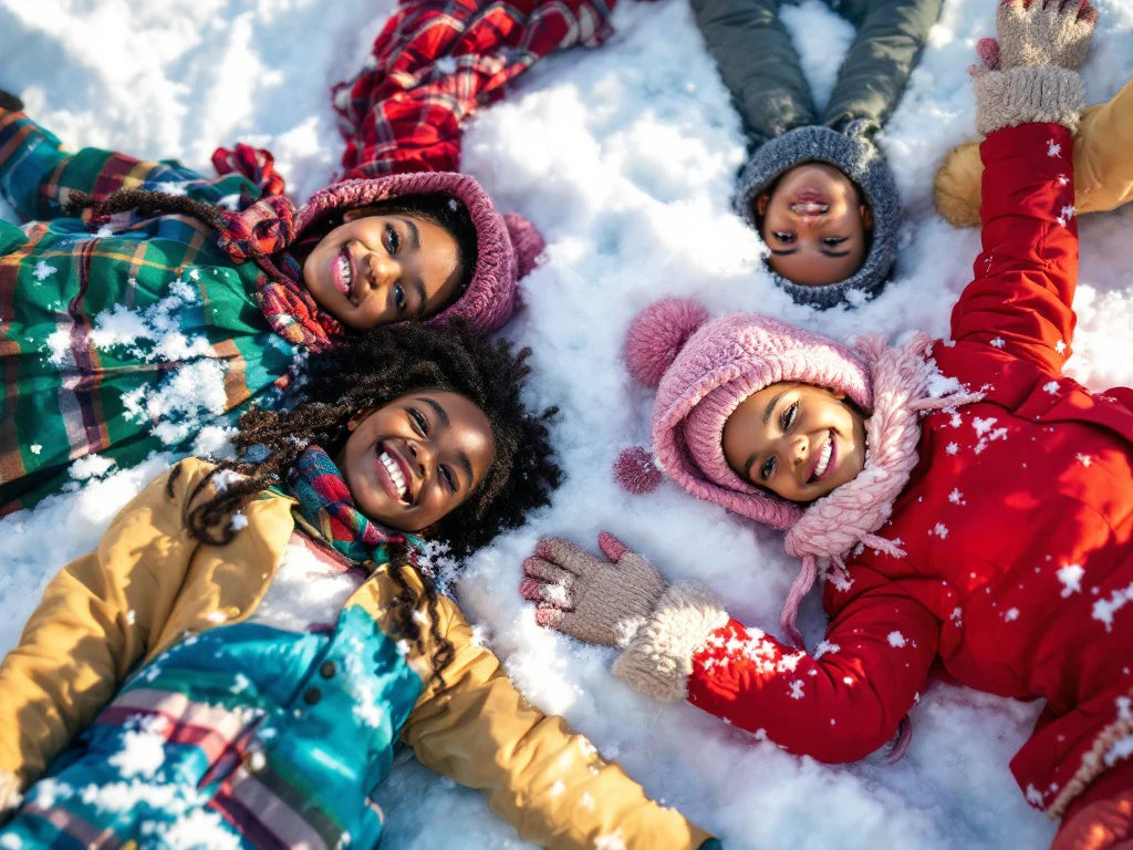 Enfant souriant avec des cheveux texturés naturels, célébrant sa beauté unique