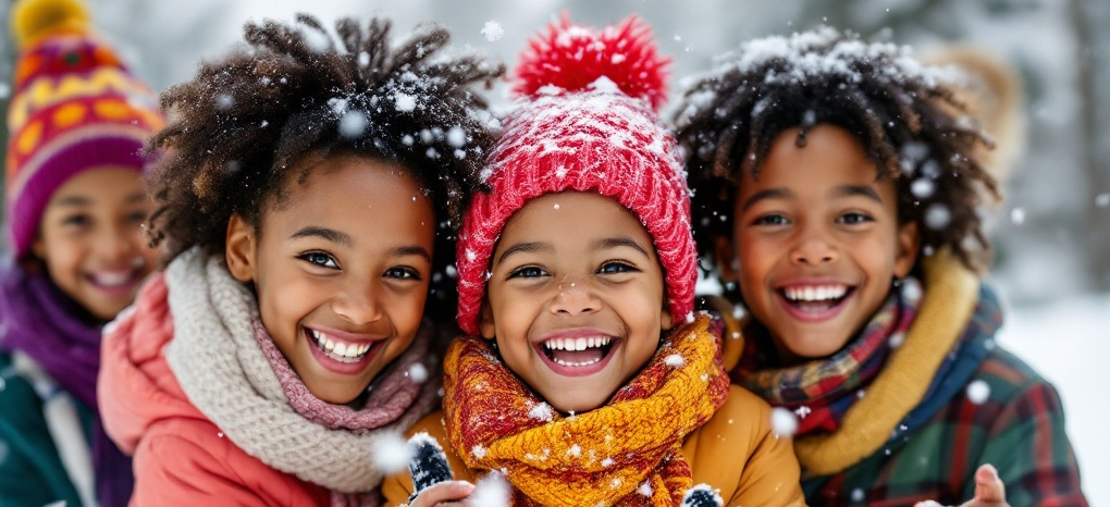 Protéger les Cheveux Texturés (bouclés, frisés, crépus) des enfants en Hiver : Guide Complet