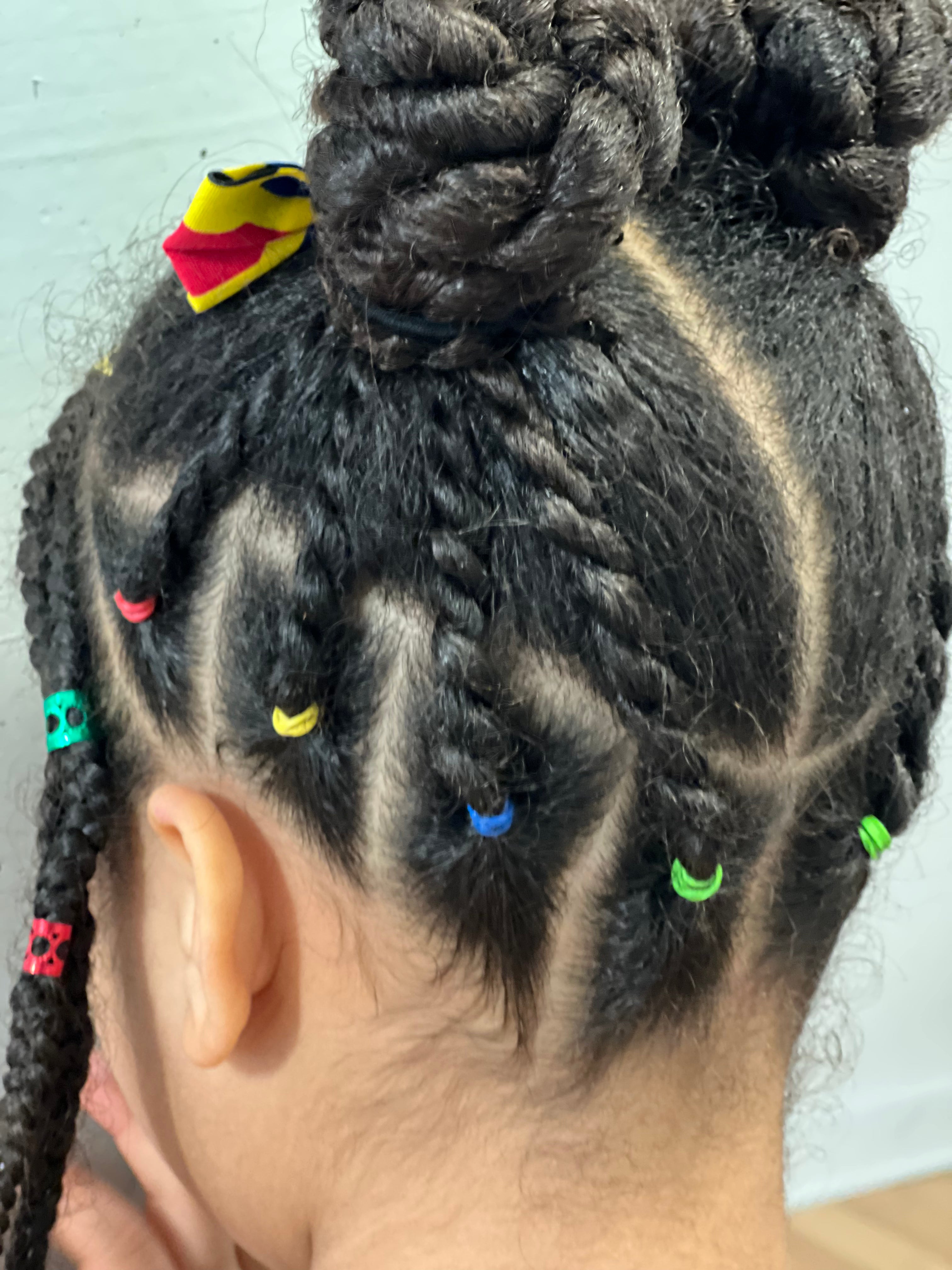 250 ÉLASTIQUES CAOUTCHOUC CHEVEUX COULEUR Naturally Pretty