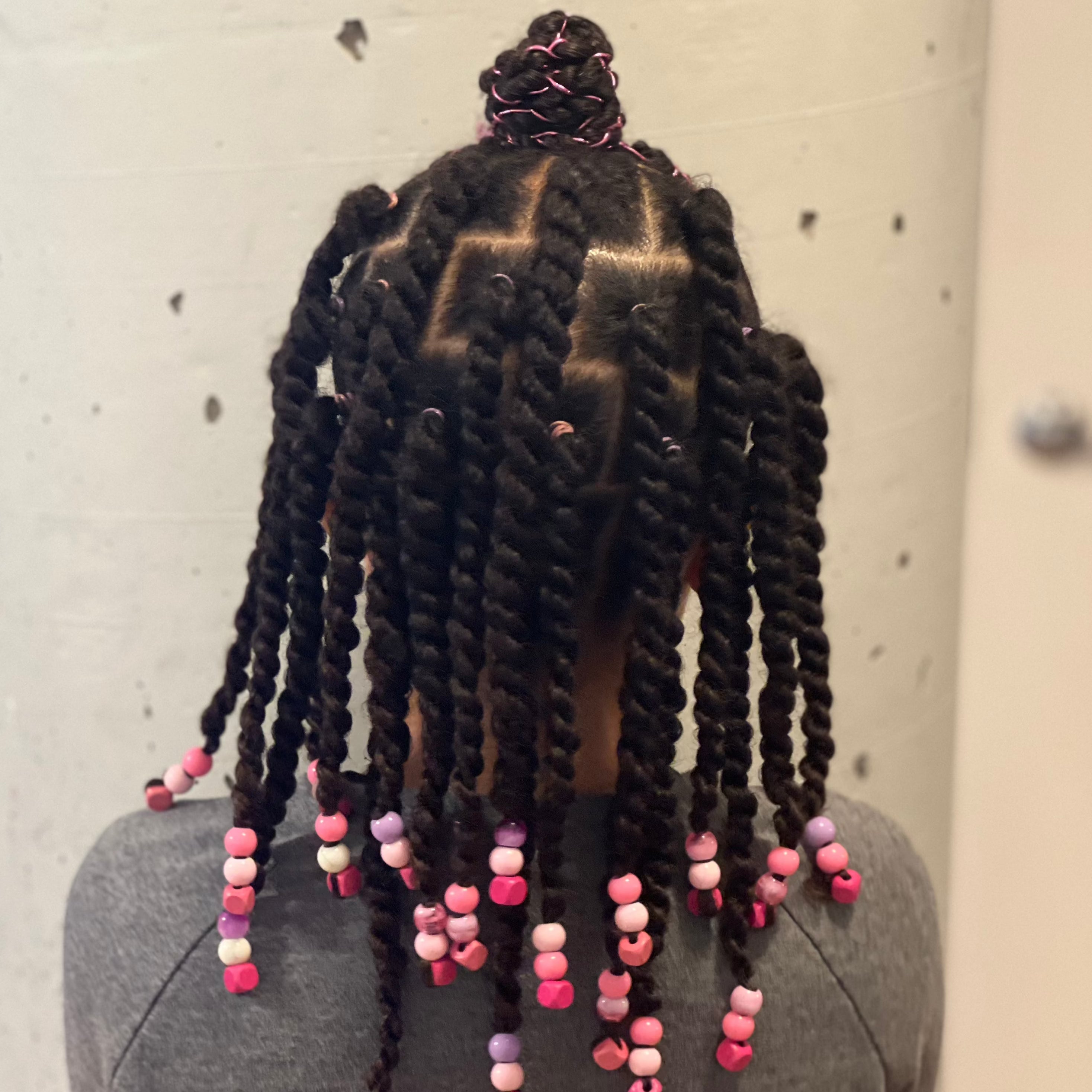 GRANDES PERLES CHEVEUX- PASTEL Naturally Pretty