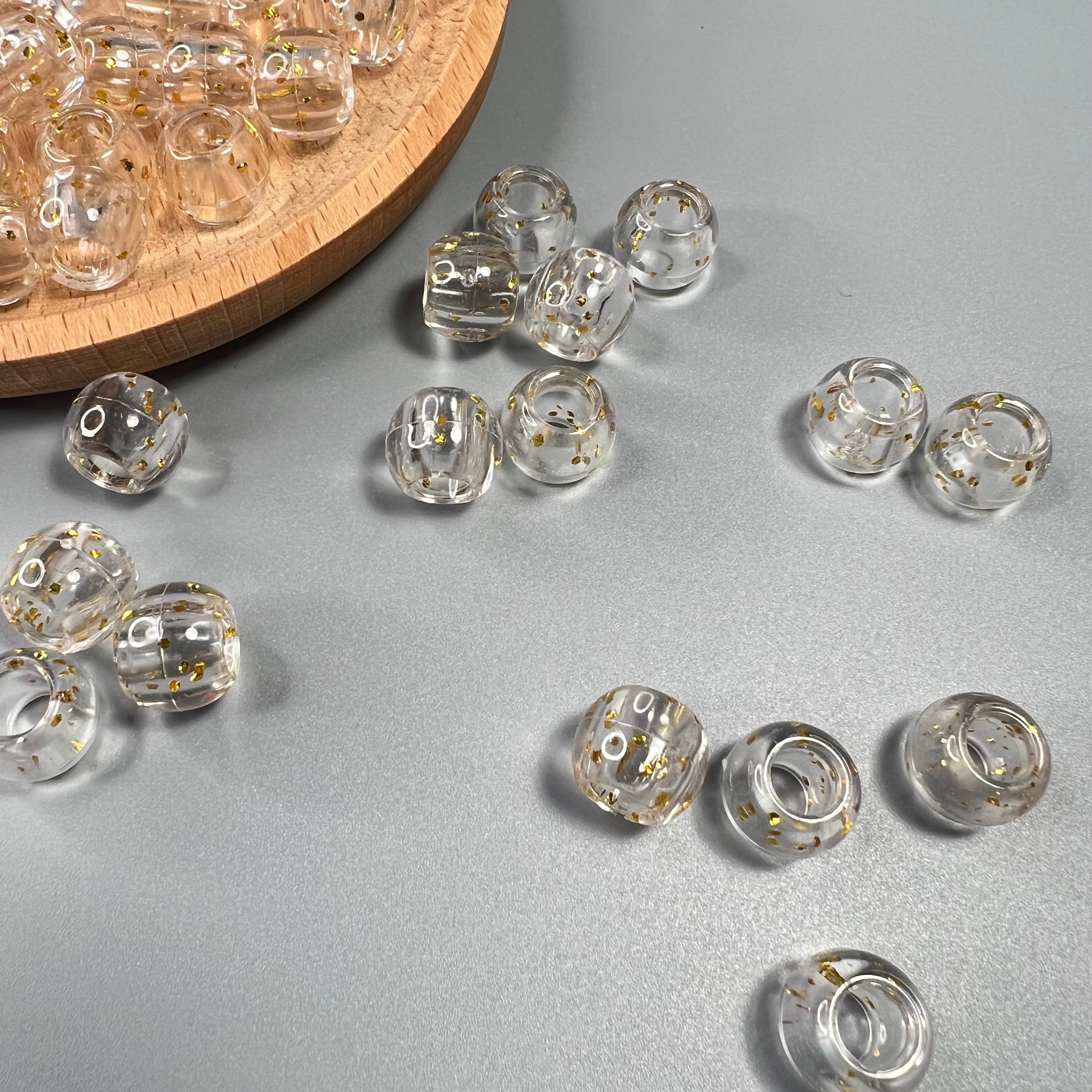 GRANDES PERLES CHEVEUX- TRANSPARENTE Naturally Pretty