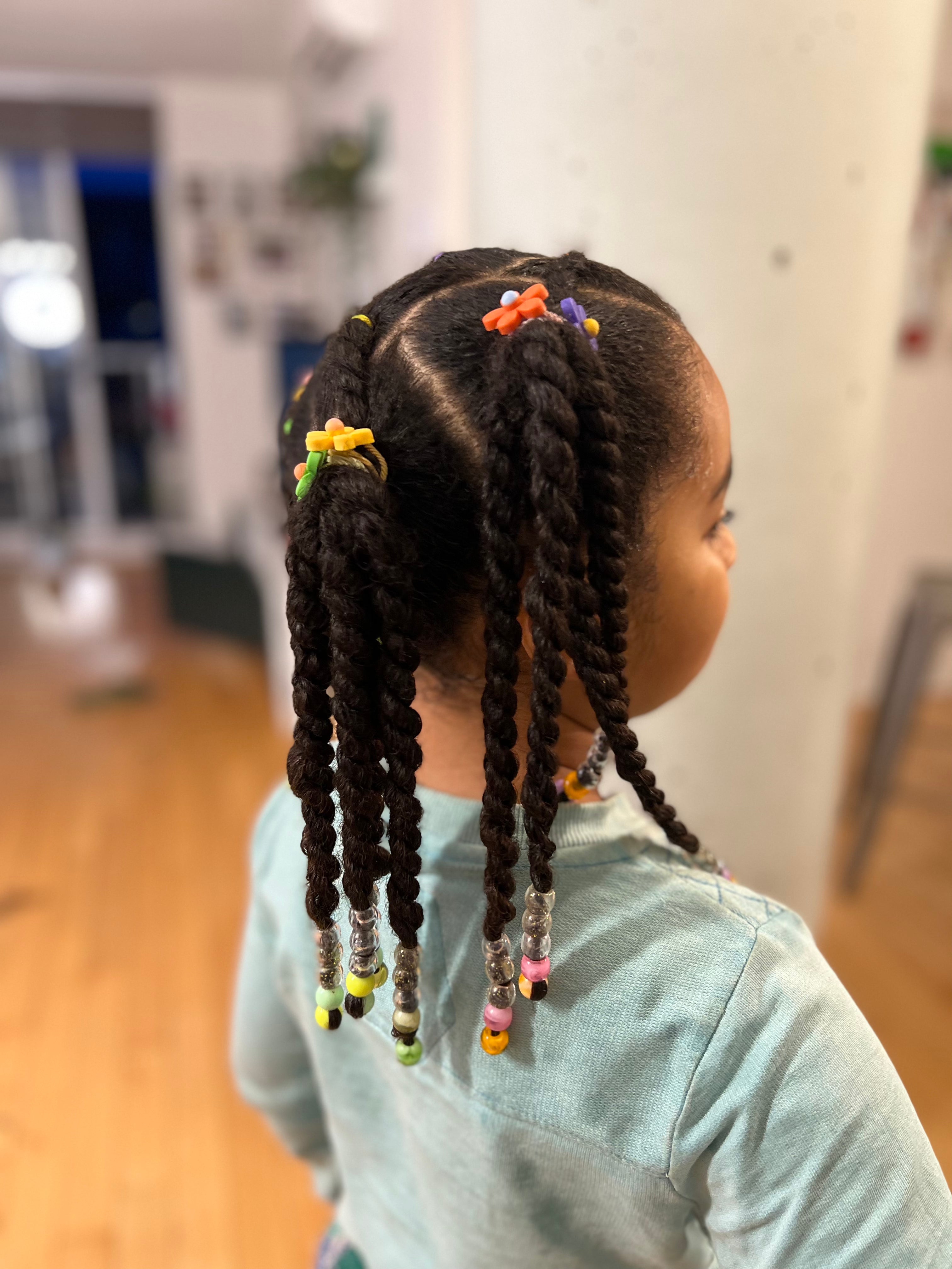 GRANDES PERLES CHEVEUX- TRANSPARENTE Naturally Pretty