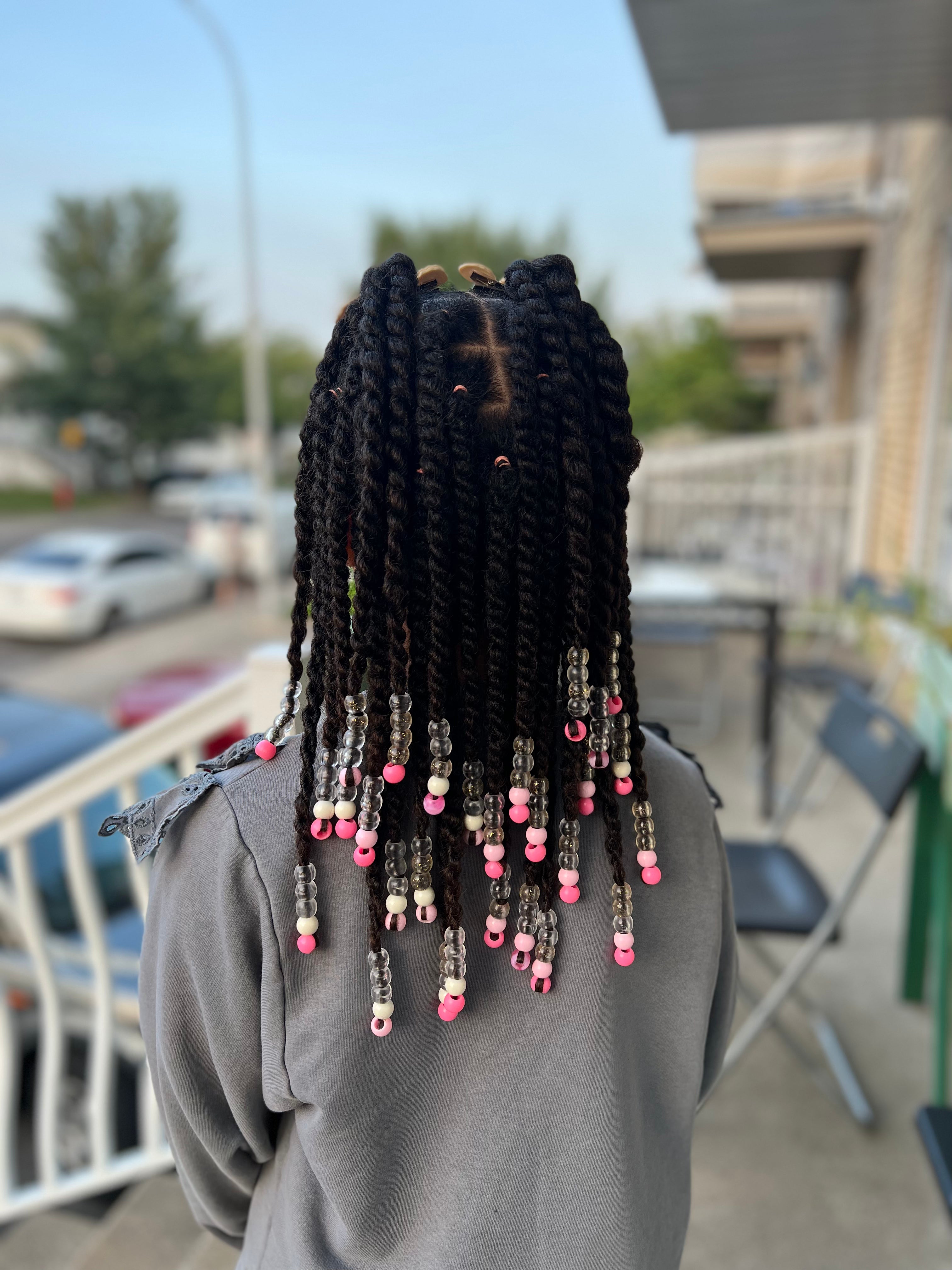 GRANDES PERLES CHEVEUX- TRANSPARENTE Naturally Pretty