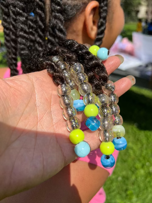 GRANDES PERLES CHEVEUX- TRANSPARENTE Naturally Pretty