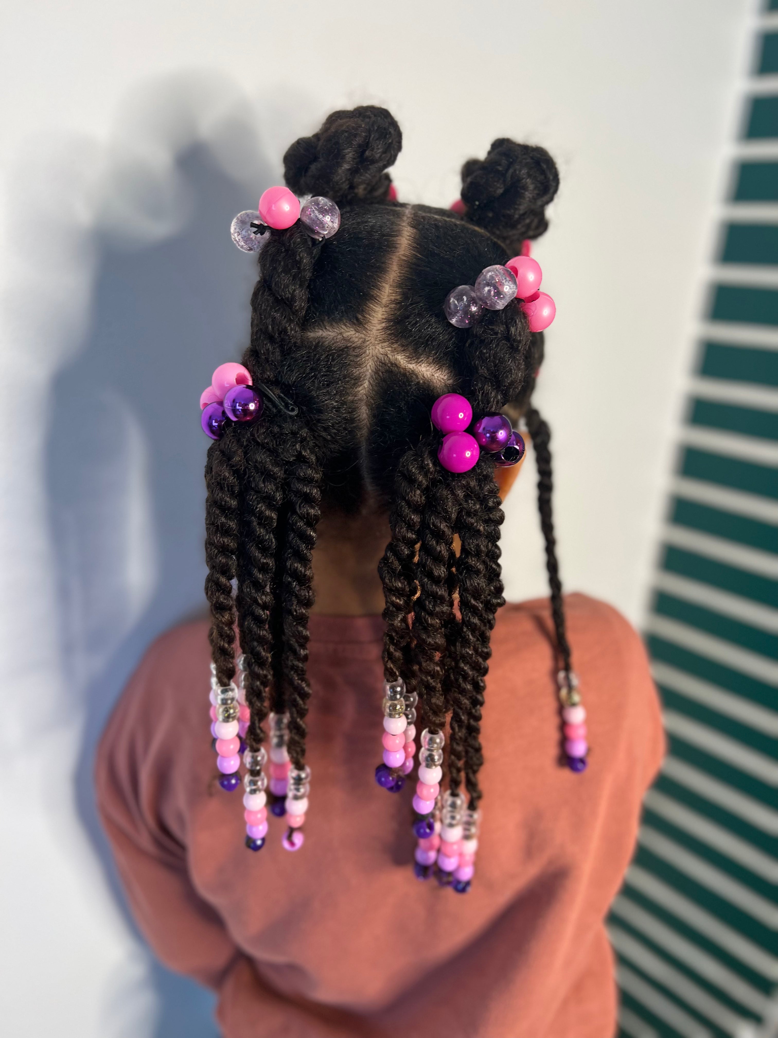 8 ÉLASTIQUES BOULES GALLACTIQUE POUR CHEVEUX TEXTURÉS Naturally Pretty