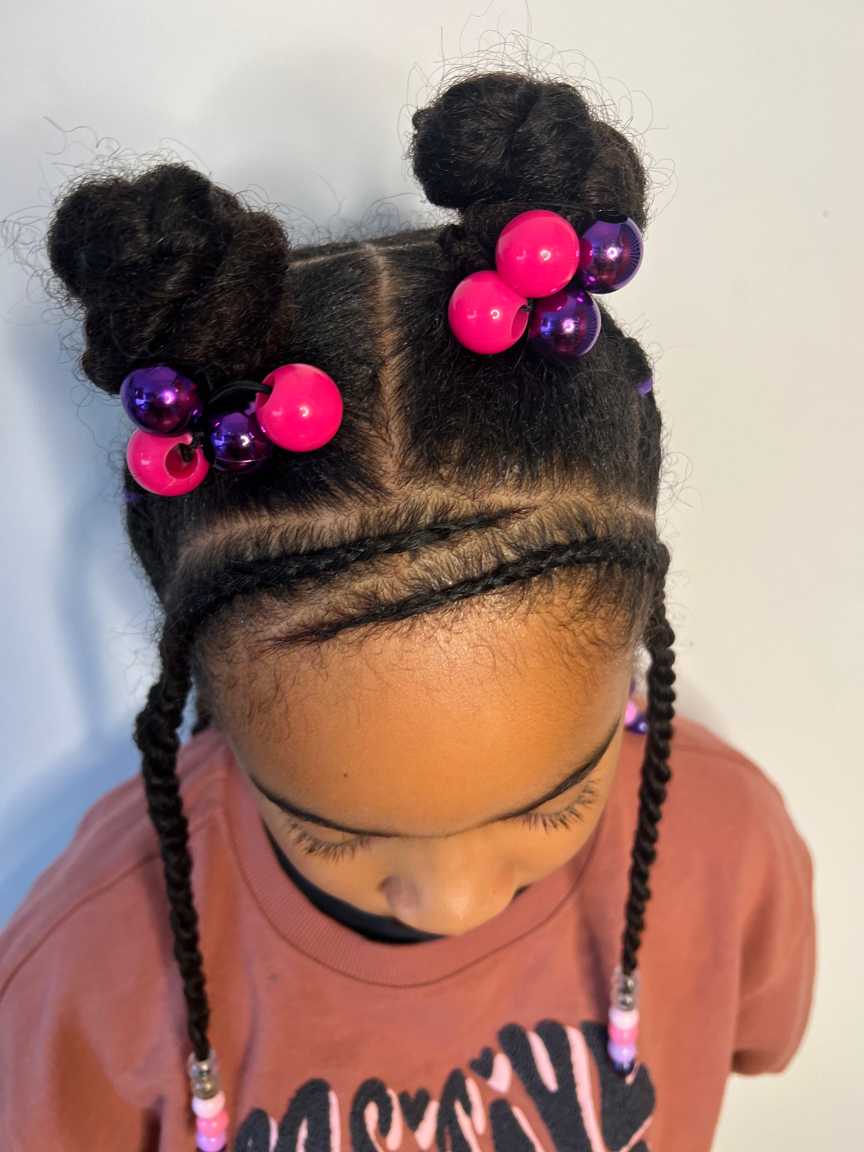 8 ÉLASTIQUES BOULES GALLACTIQUE POUR CHEVEUX TEXTURÉS Naturally Pretty