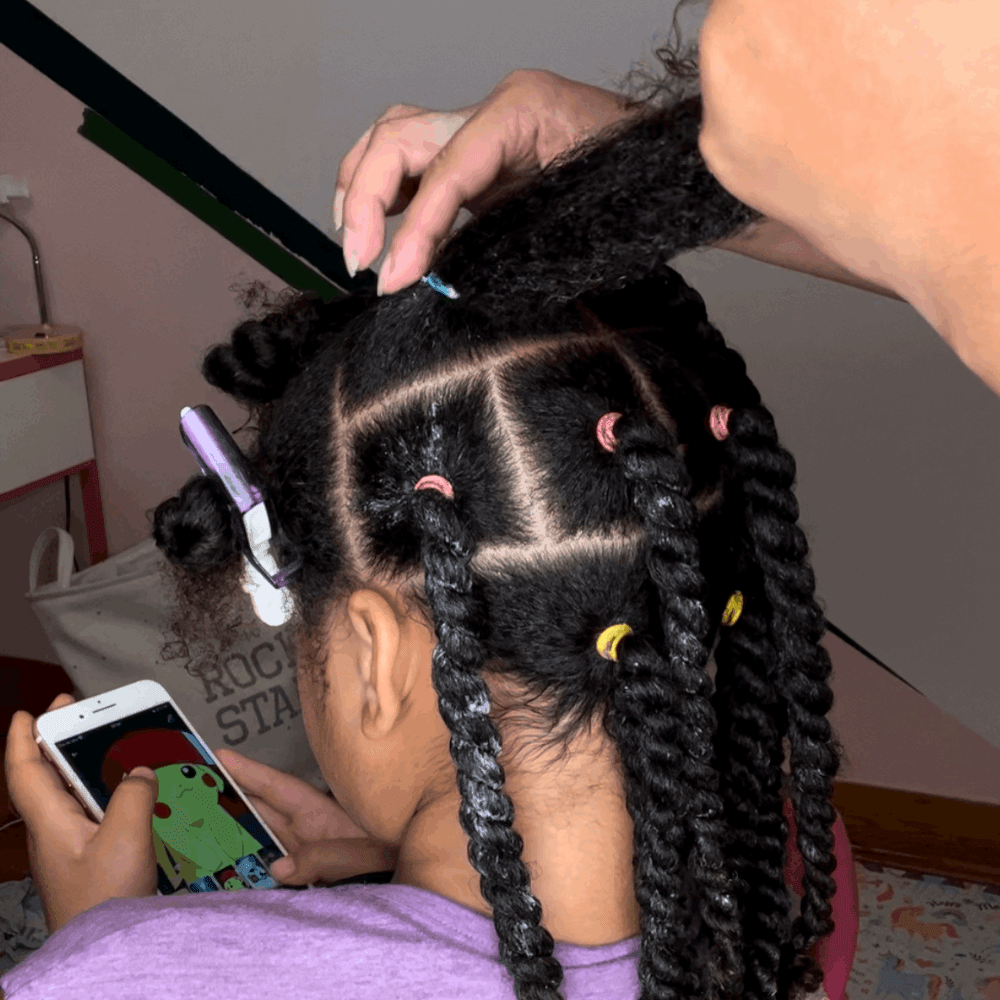 50 ÉLASTIQUES CHEVEUX EN TISSUS 2CM Naturally Pretty