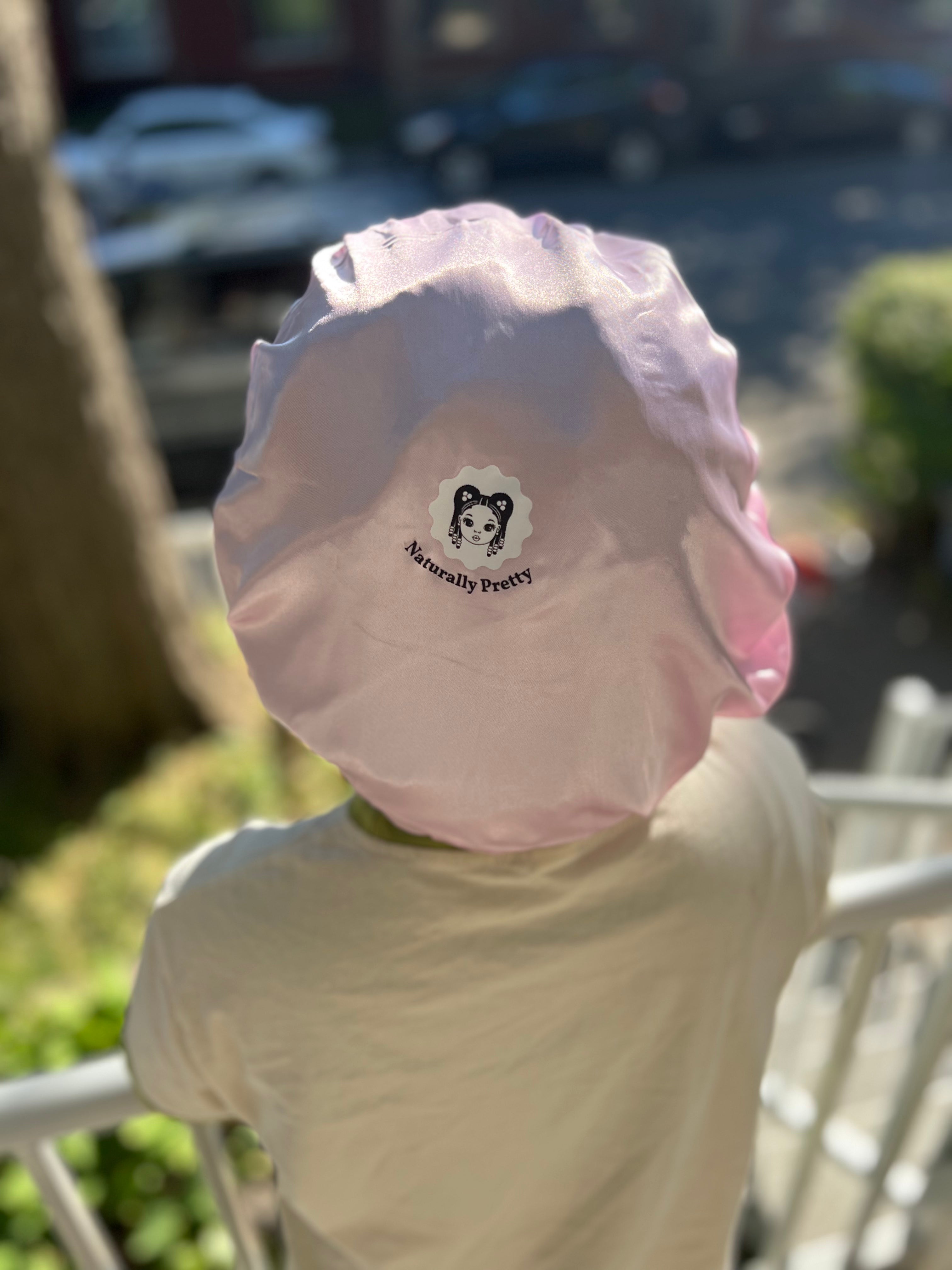 CHILDREN'S SATIN NIGHTCAP FOR SLEEPING