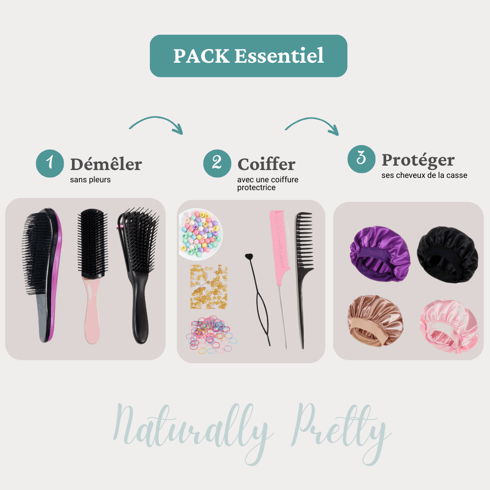 PACK ESSENTIEL CHEVEUX TEXTURÉS Naturally Pretty