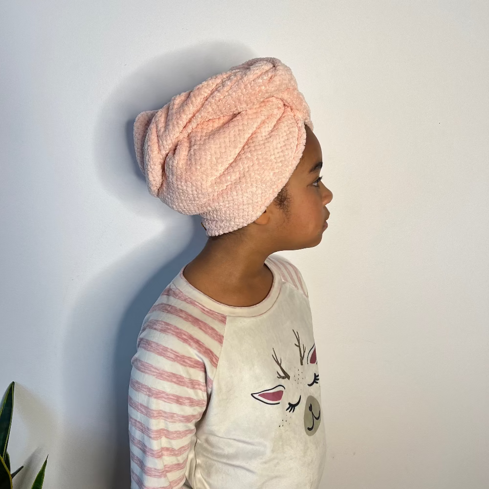 SERVIETTE MICROFIBRE ANTI-CASSE CHEVEUX TEXTURÉS Naturally Pretty