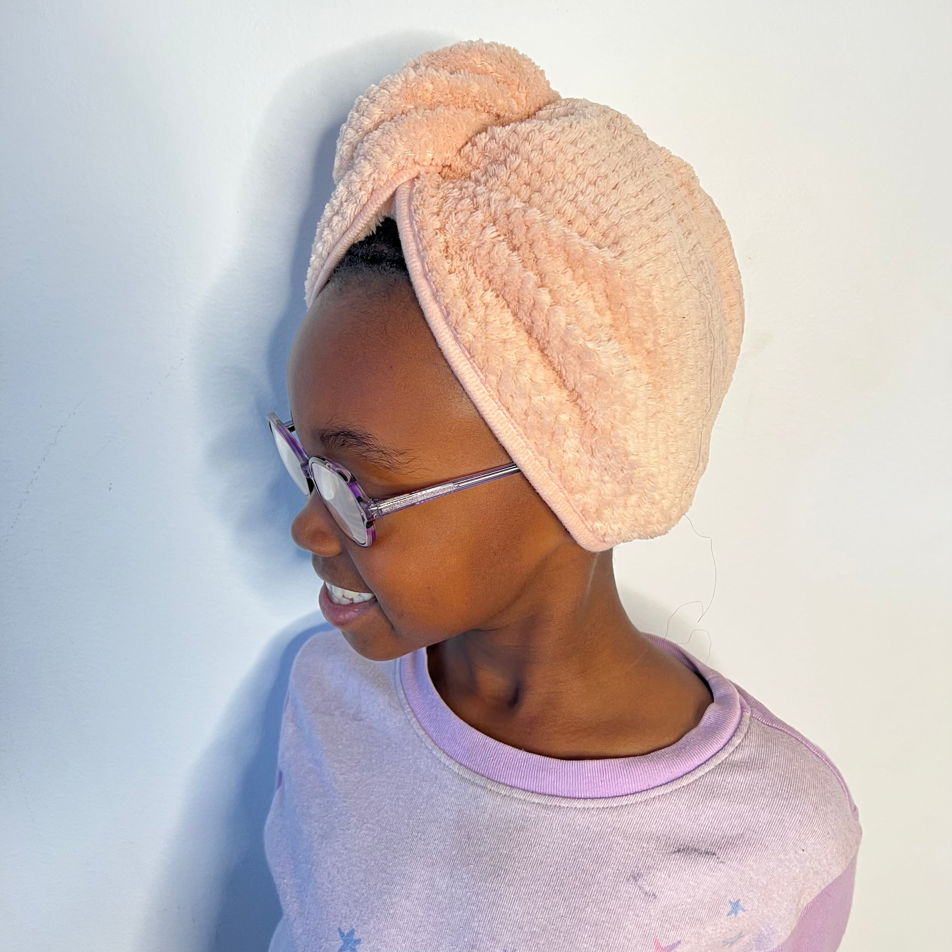 SERVIETTE MICROFIBRE ANTI-CASSE CHEVEUX TEXTURÉS Naturally Pretty