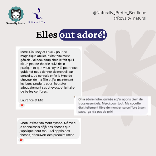 🌿 Atelier Parent-Enfant - Coiffer les cheveux texturés avec douceur