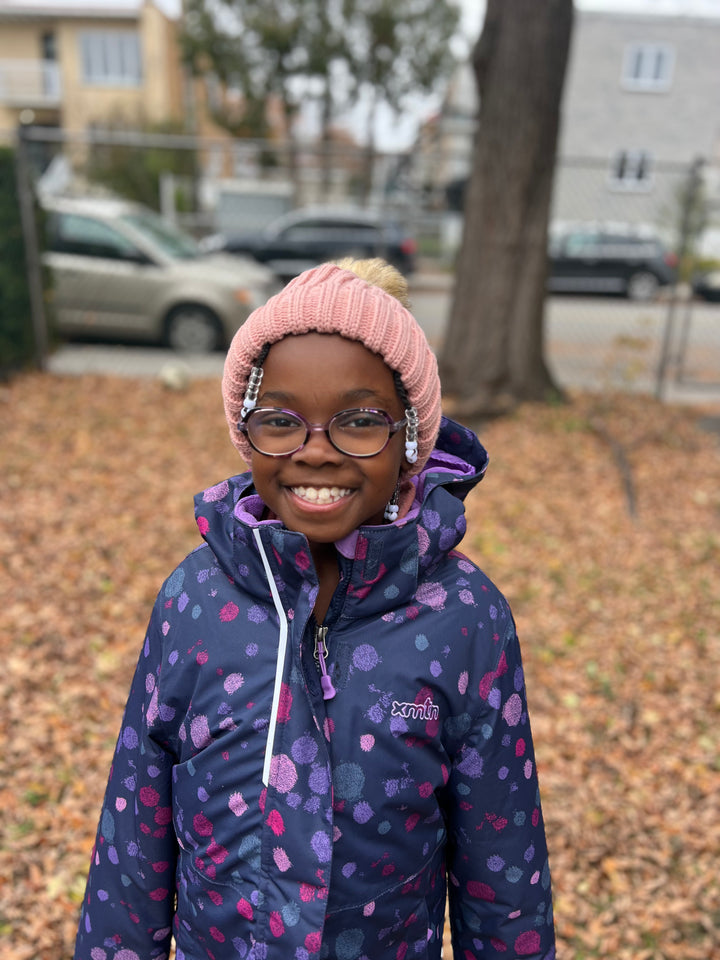 Bonnet d'hiver avec doublure satin pour protection cheveux texturés