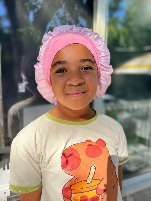 BONNET EN SATIN ENFANT - Serenity Night