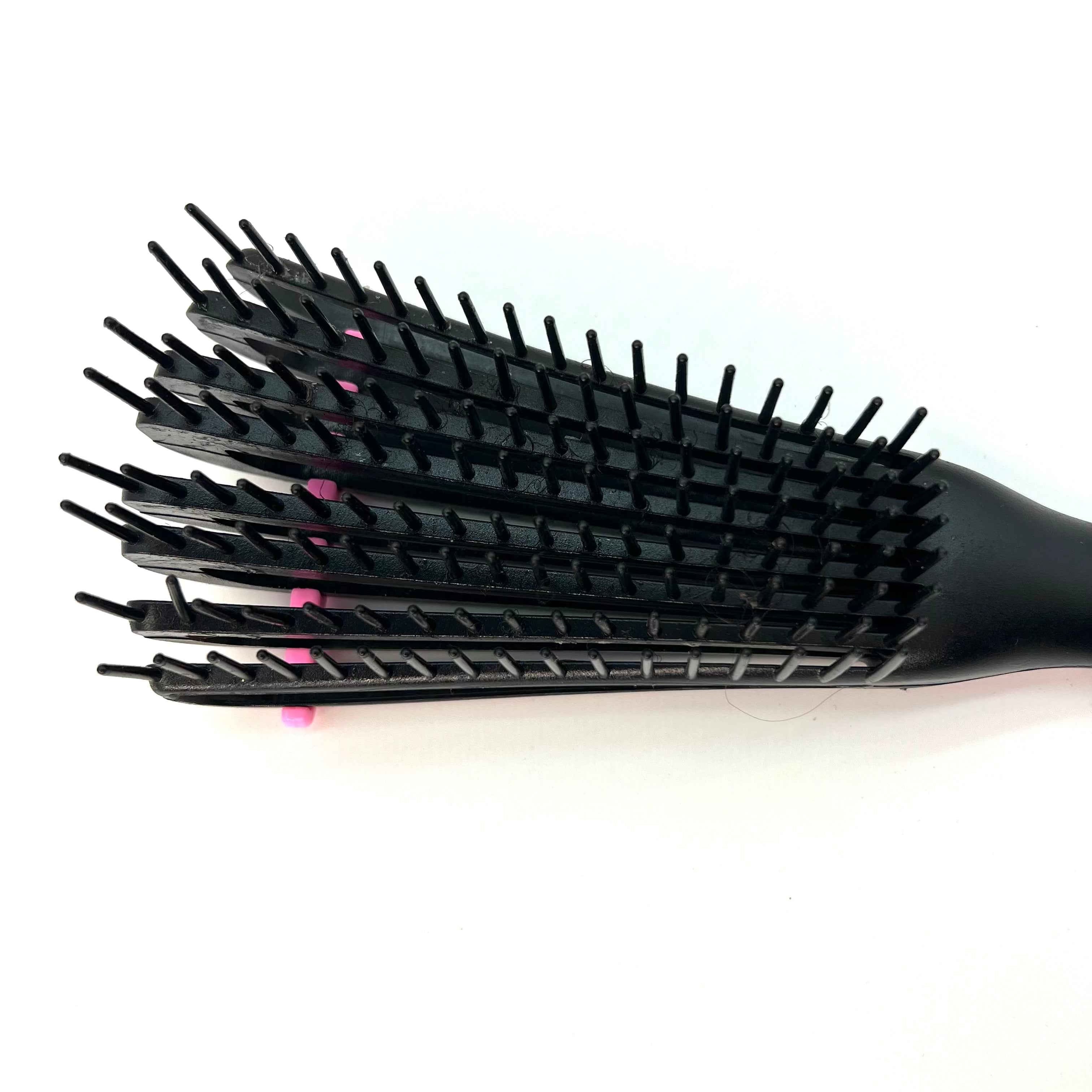 Lamelles souples de la brosse démêlante Afrosette
