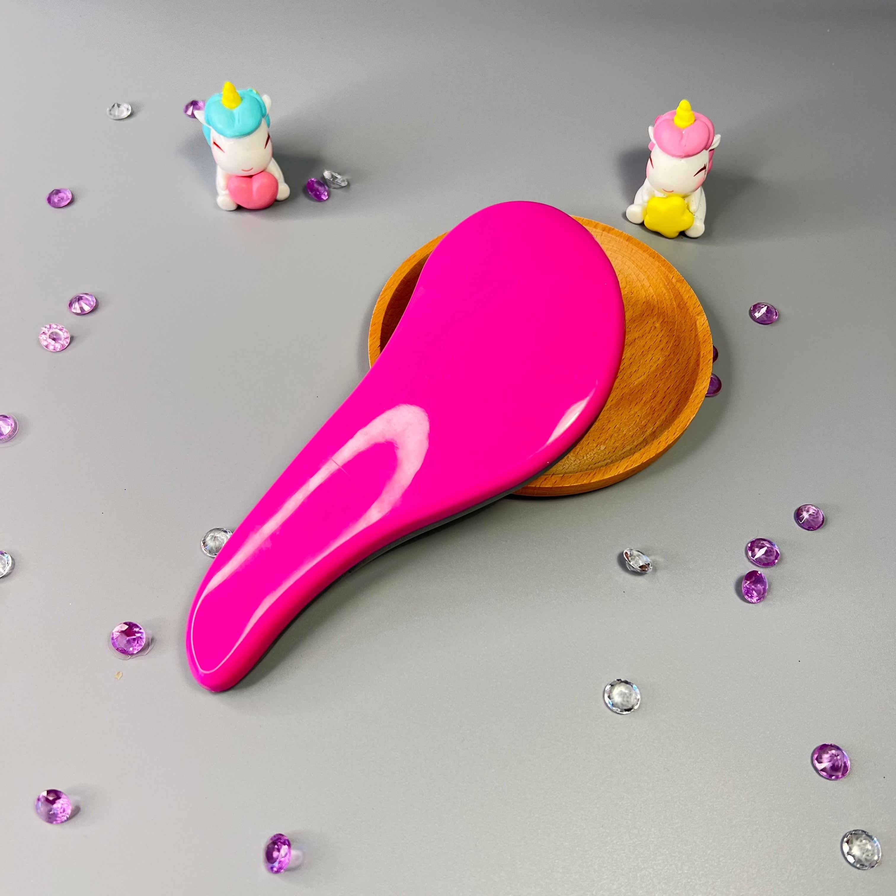 Brosse démêlante pour cheveux bouclés fins et peu denses