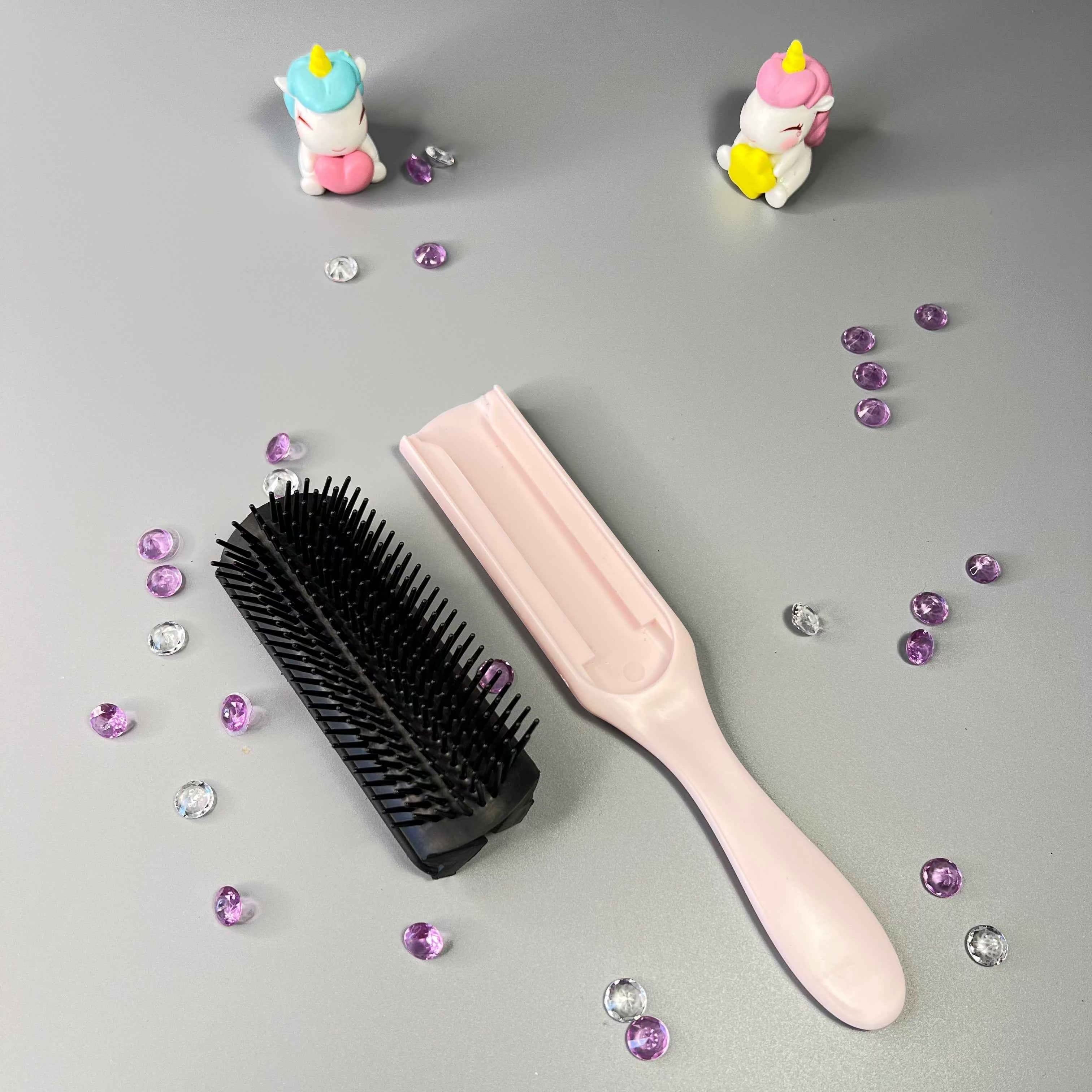 Utilisation de la brosse Frisette sur cheveux frisés