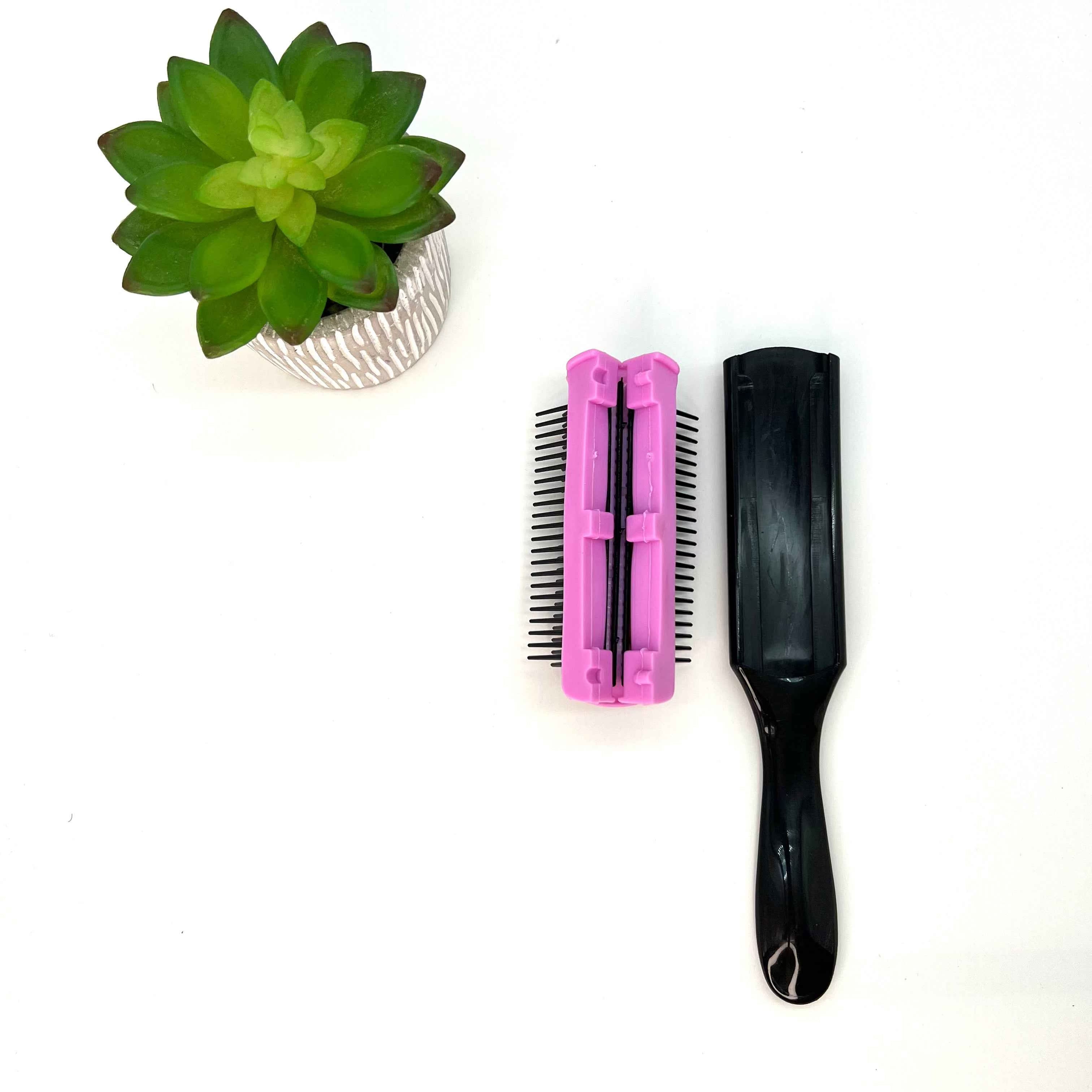 Utilisation de la brosse Frisette sur cheveux frisés