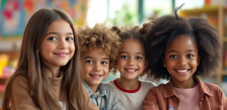 Classification des types de cheveux pour enfants