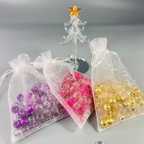 Grandes perles dorées brillantes pour tresses et twists enfant – vue 5