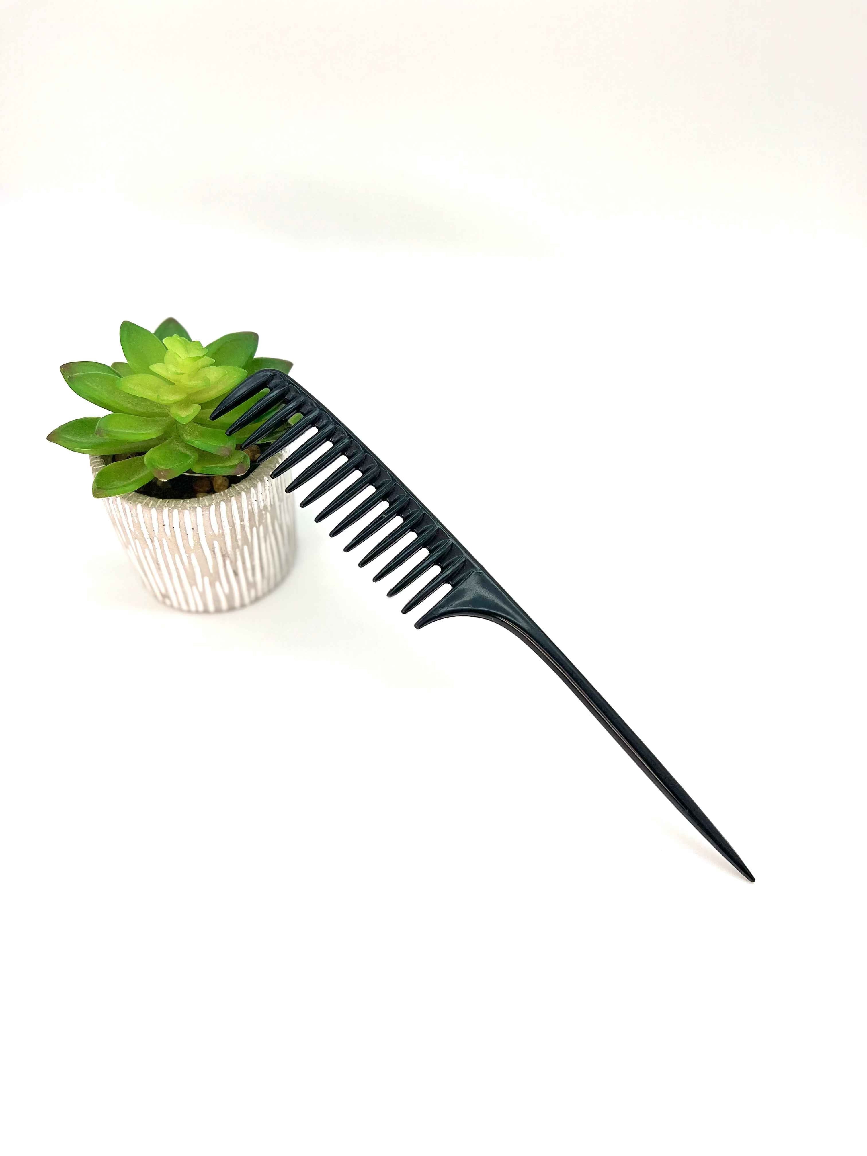 Peigne 2-en-1 pour démêler et tracer les cheveux texturés – vue 5