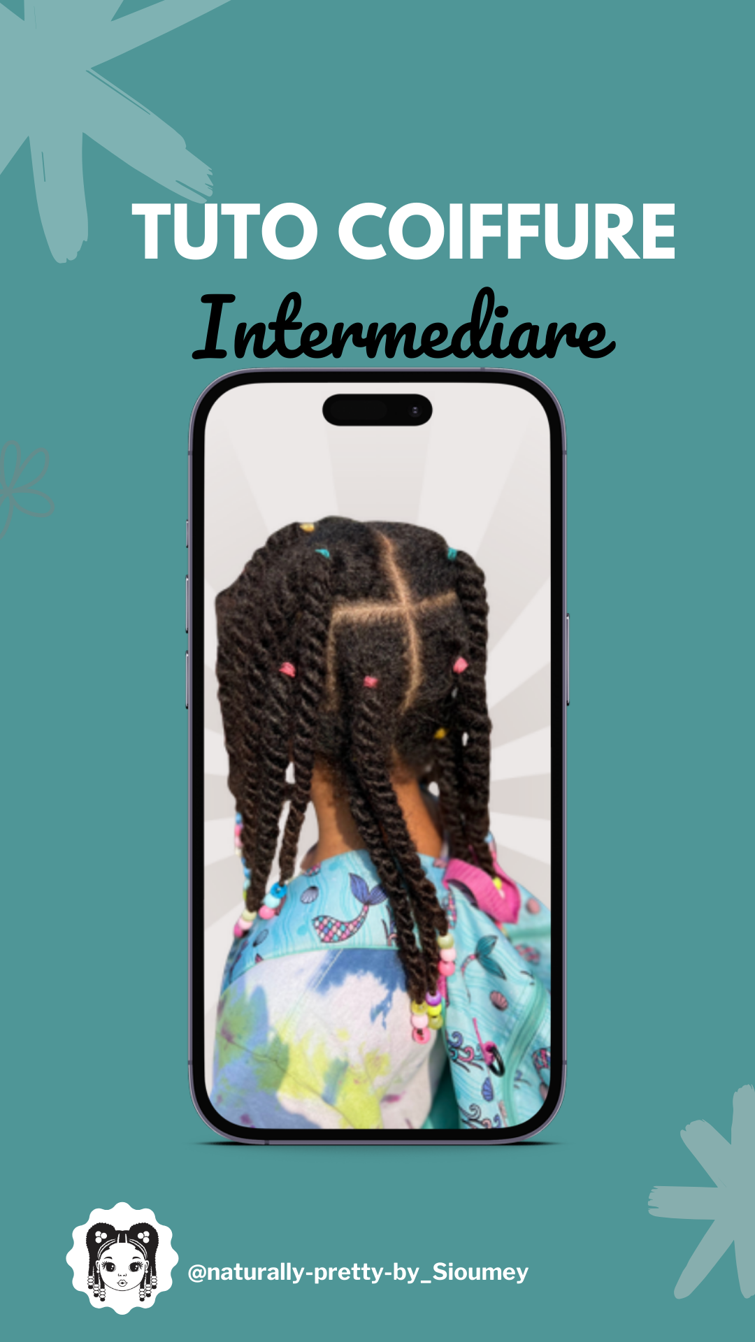 TUTO Coiffure – 11 sections Twist- vanille