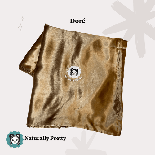 SATIN PILLOWCASE FOR TEXTURED HAIR - Dorée
