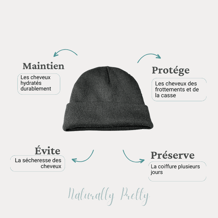 Tuque en satin unisexe pour protéger les cheveux des enfants en hiver