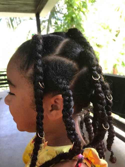 Tutoriel de tresses faciles et durables pour enfant – vue 3