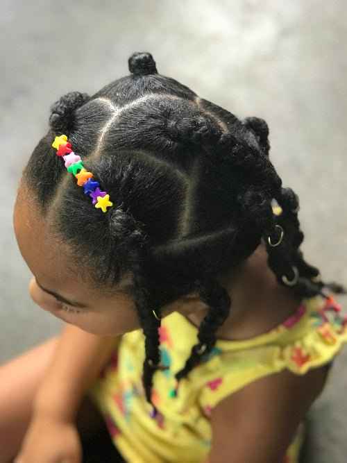 Tutoriel de tresses faciles et durables pour enfant – vue 5