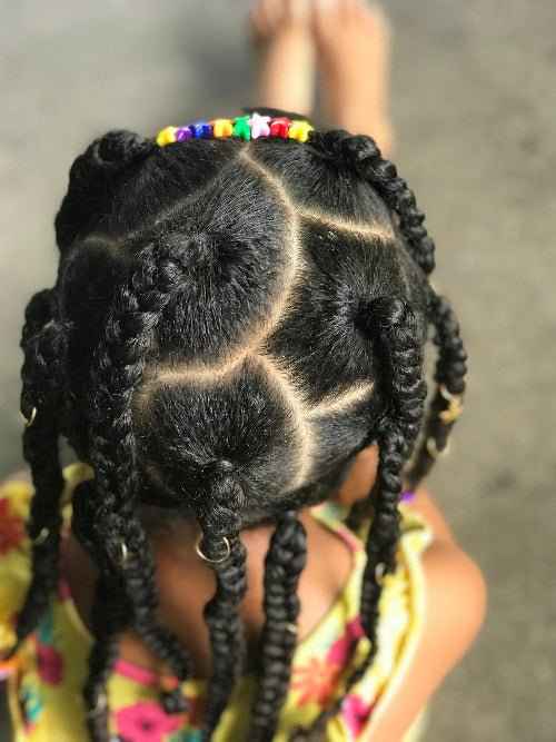 Tutoriel de tresses faciles et durables pour enfant – vue 9