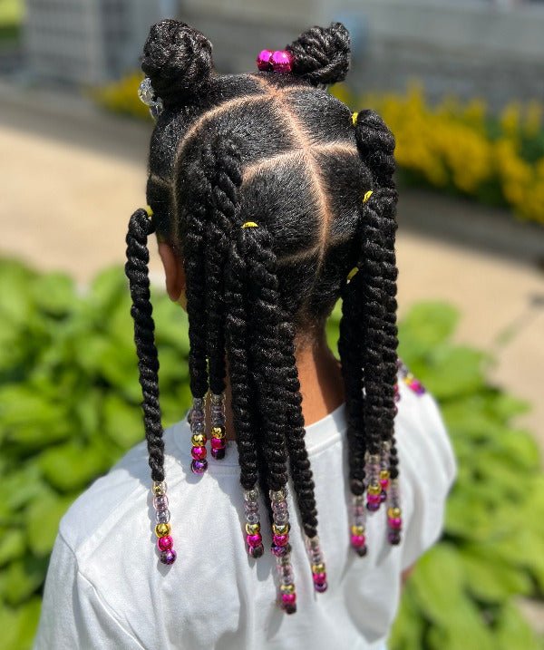 GALACTIC GOLD PEARLS - LARGE HAIR PEARLS