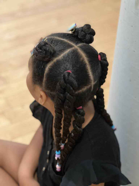 TUTO Coiffure Débutant : 6 Sections et Twists, et choux