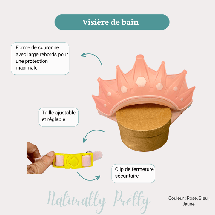 VISIERE DE BAIN PROTECTION  ENFANT - Naturally Pretty